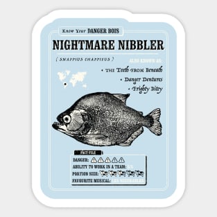 Nightmare Nibbler Sticker